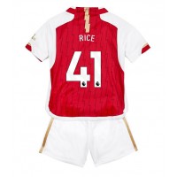 Dječji Nogometni Dres Arsenal Declan Rice #41 Domaci 2023-24 Kratak Rukav (+ Kratke hlače)